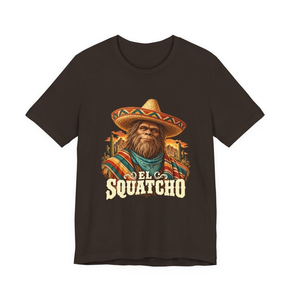El Squatcho Southwestern Sasquatch Wordplay