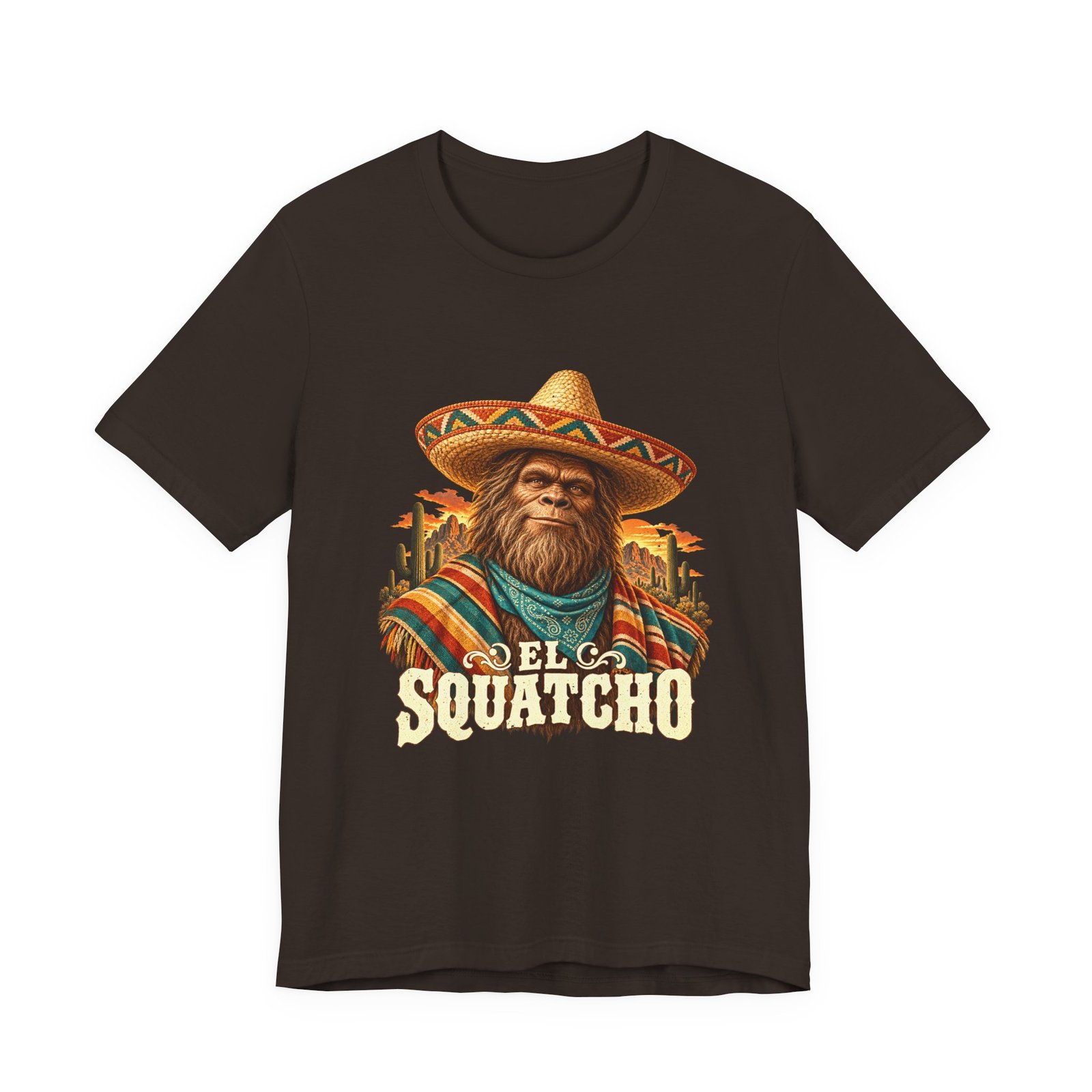 El Squatcho Southwestern Sasquatch Wordplay
