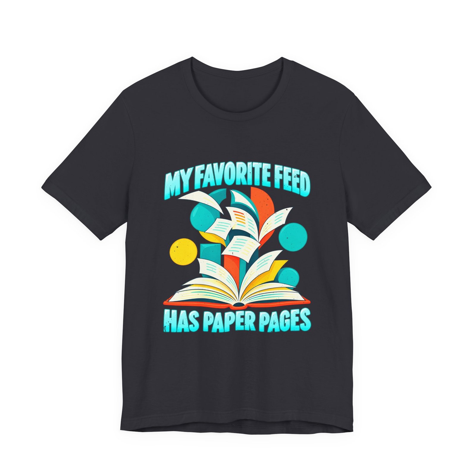 Analog Revival Paper Pages Reading Humor - Image 9
