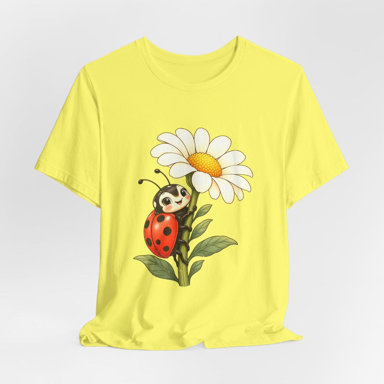 Ladybug and Daisy Garden Illustration - Image 12