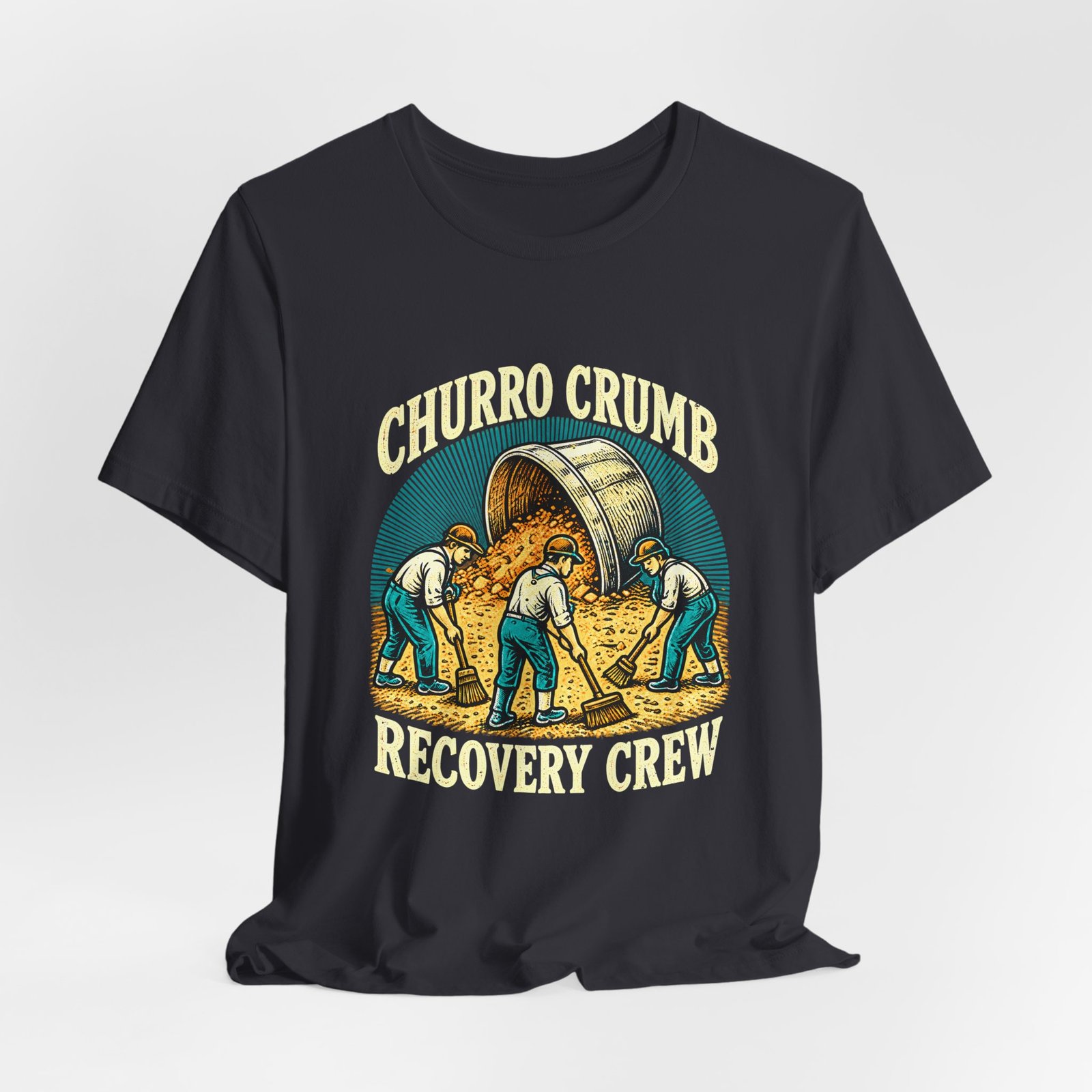 Churro Crumb Recovery Crew Food Humor - Image 12