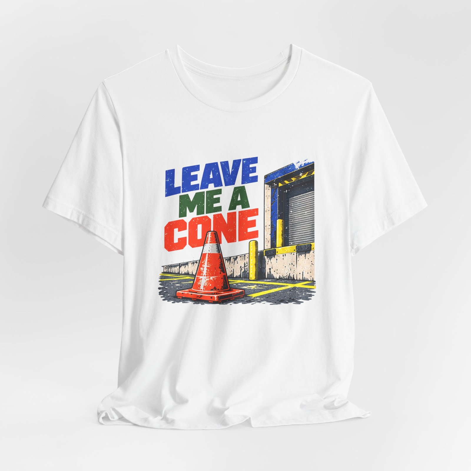 Leave Me a Cone Traffic Cone Pun - Image 4