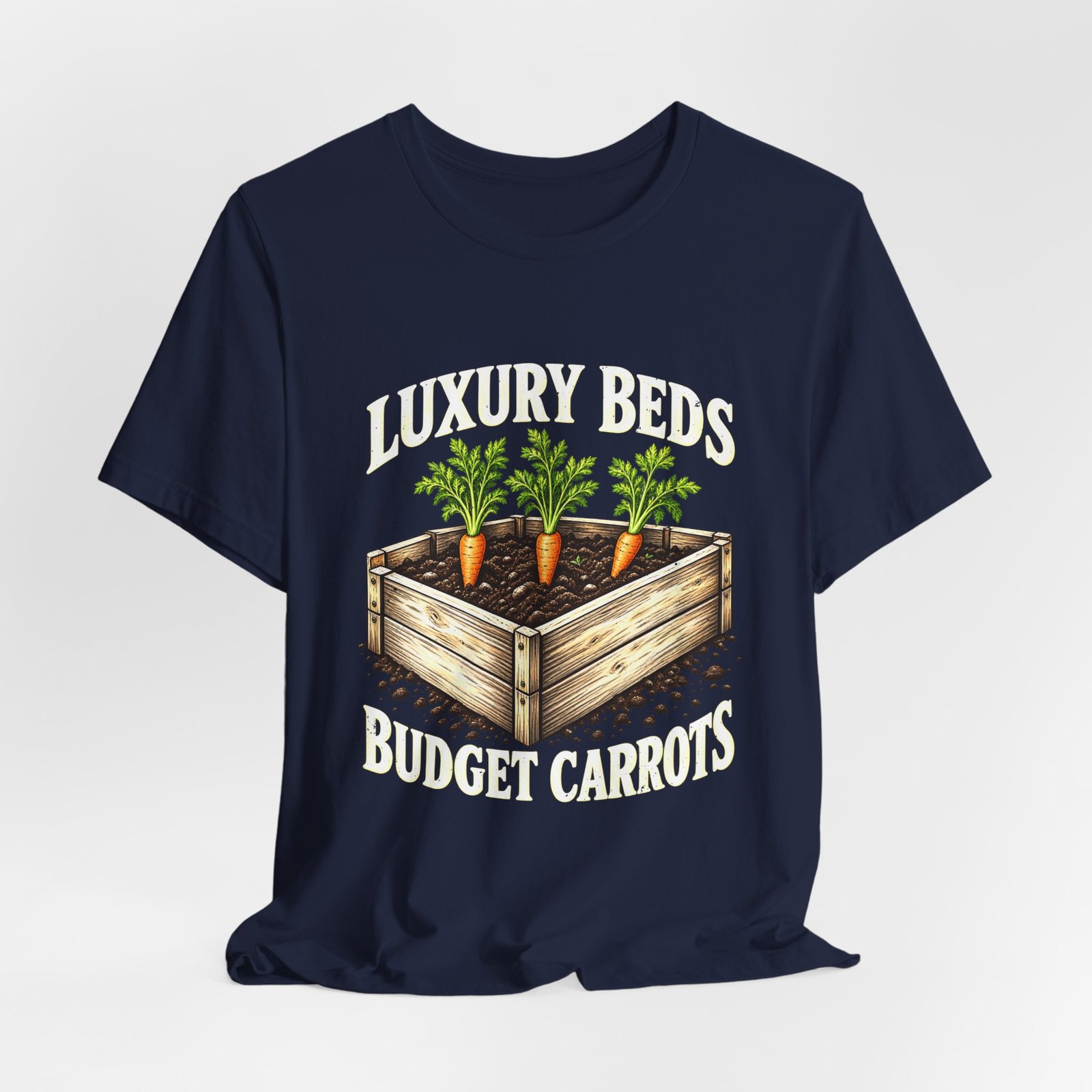 Luxury Beds Budget Carrots Gardening Humor - Image 24