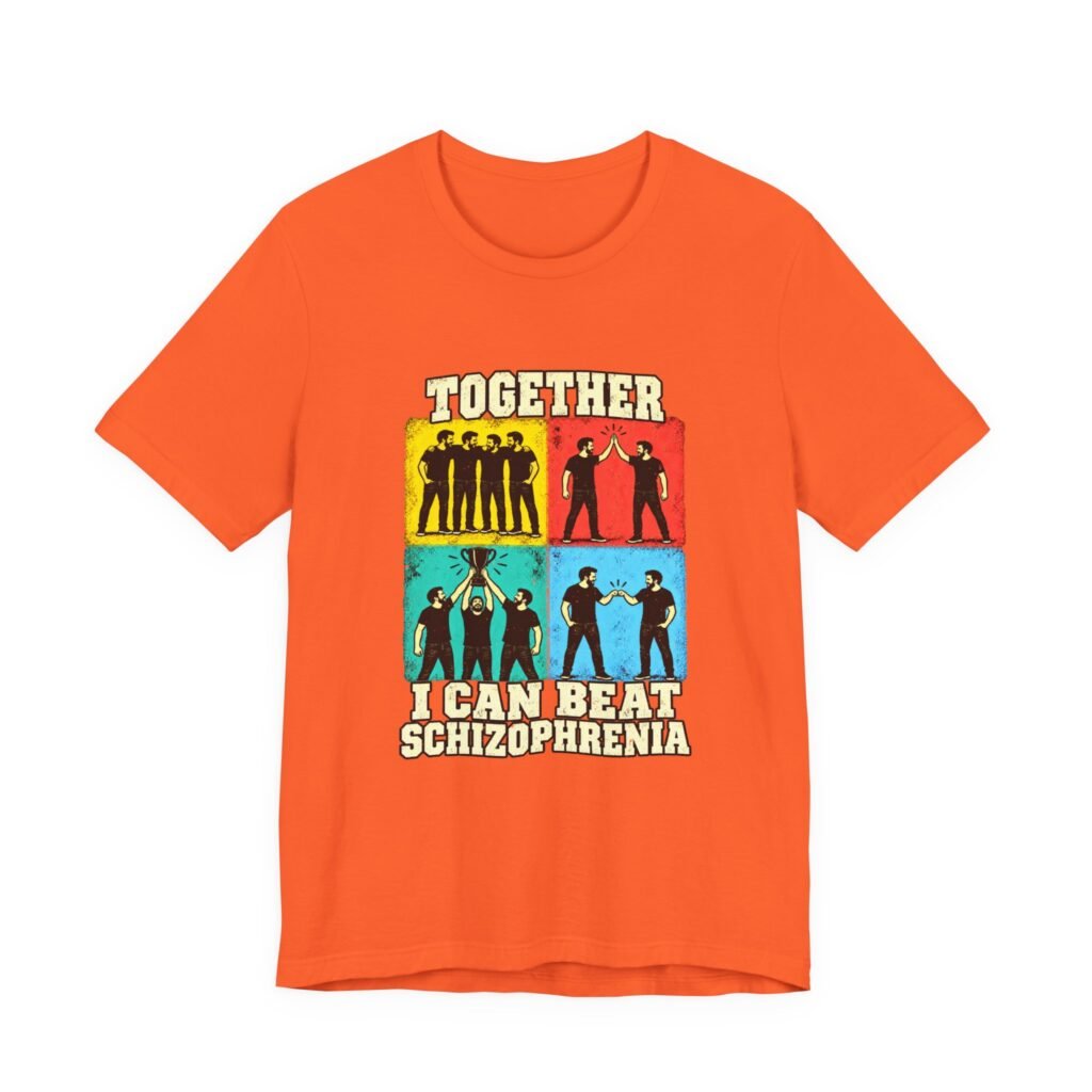Together Beat Schizophrenia Awareness Graphic Tee