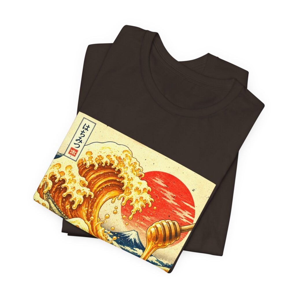 Honey Great Wave Kanagawa Fishing Art