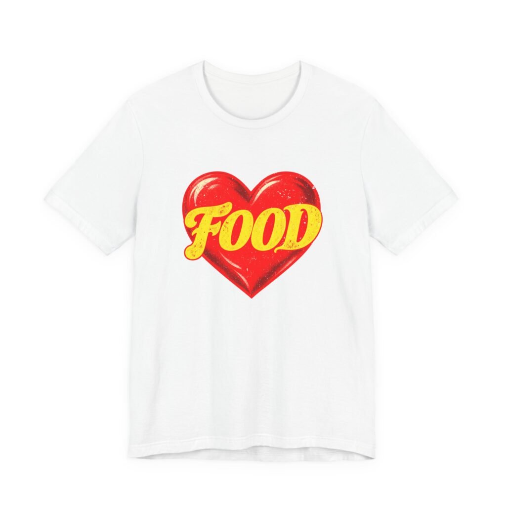 FOOD Heart Design for Food Lovers