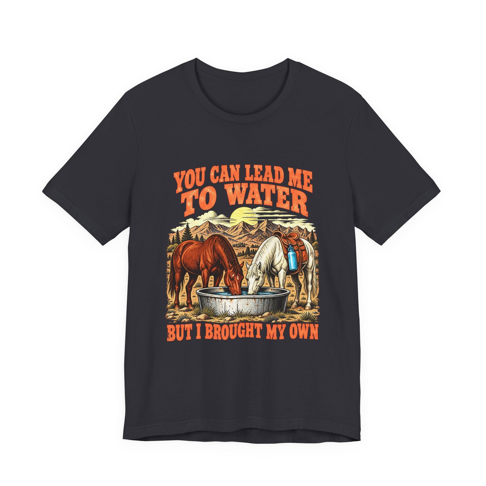 Horses Their with Own and Water Hydration Humor - Image 9