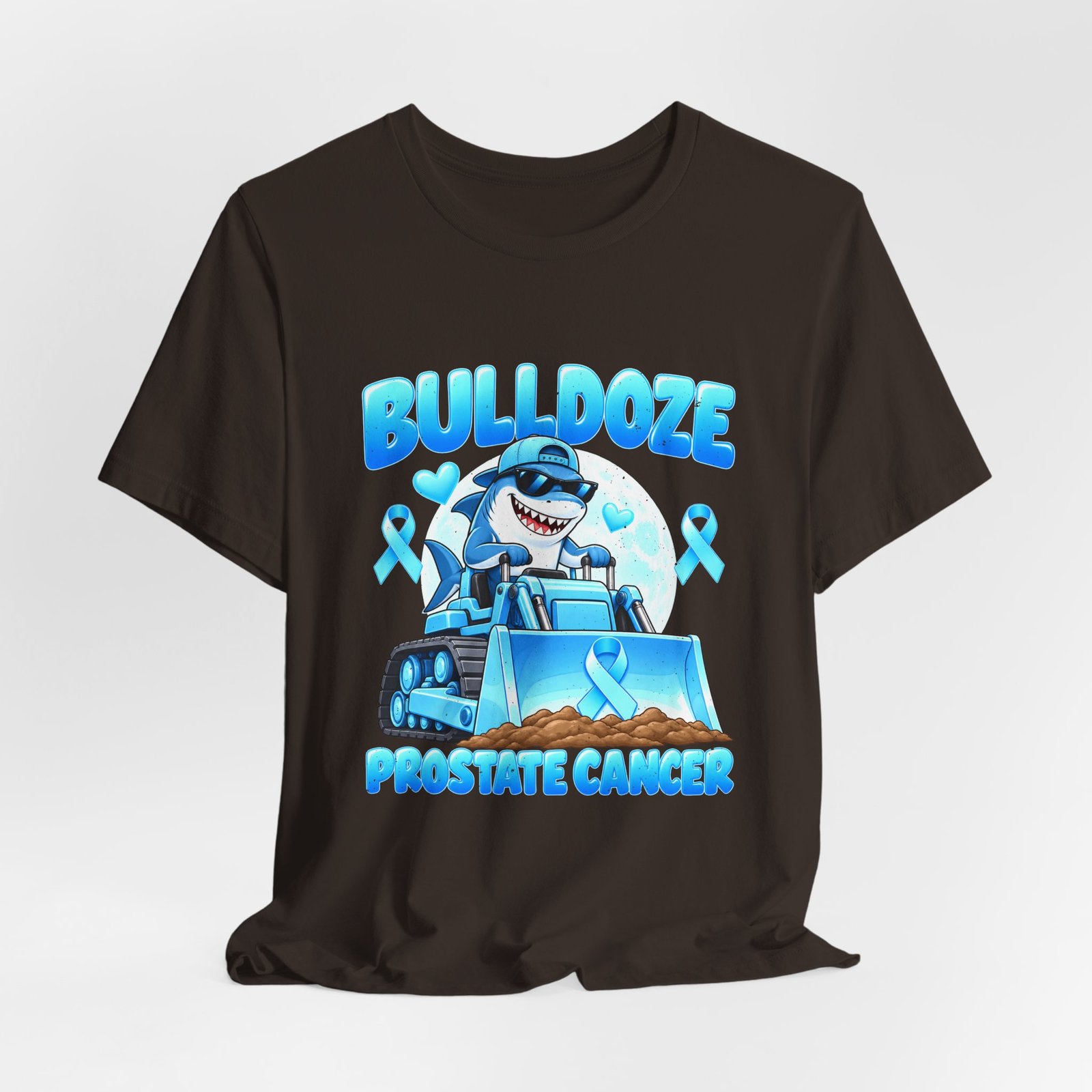 Bulldoze Prostate Cancer Shark Awareness Design - Image 4