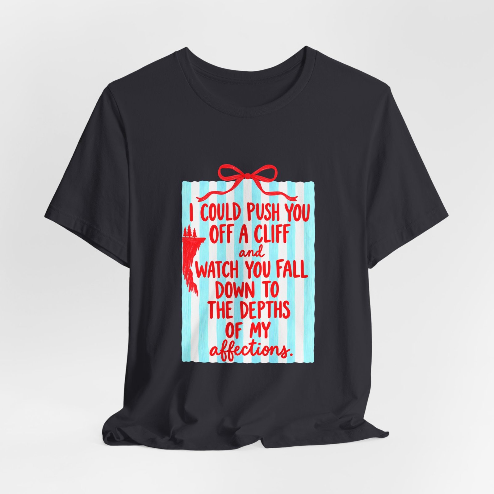 Sarcastic Cliff Romance Illustration - Image 24