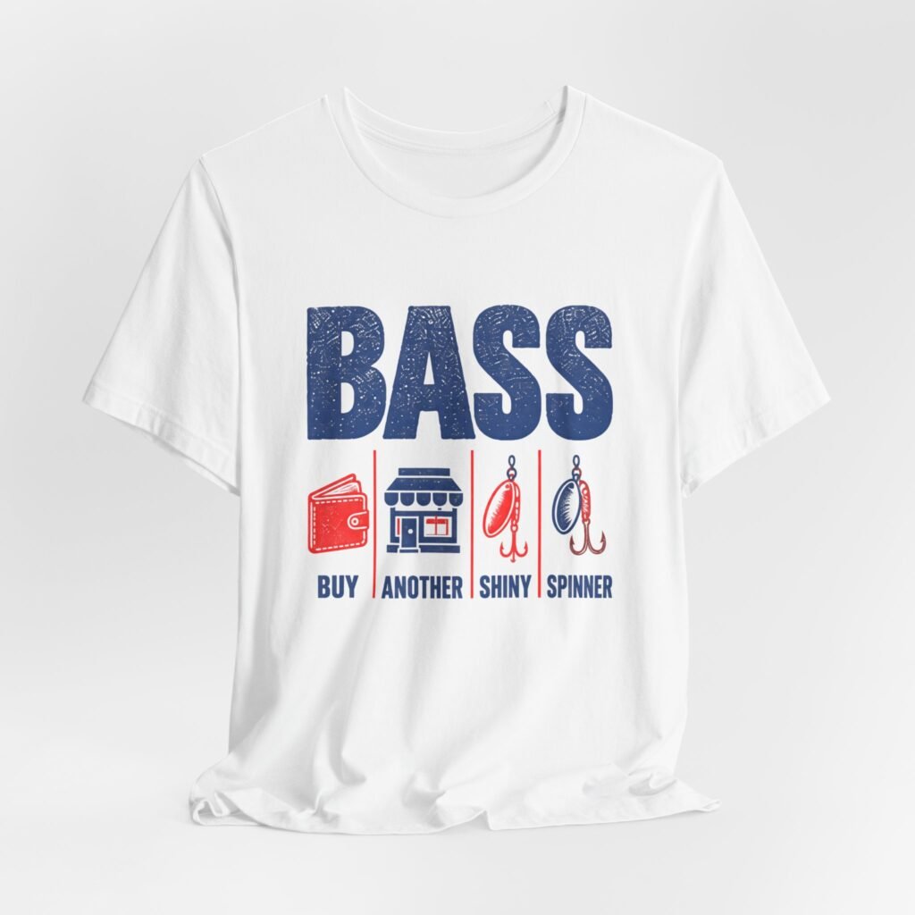 BASS Fishing Tackle Shopping Humor