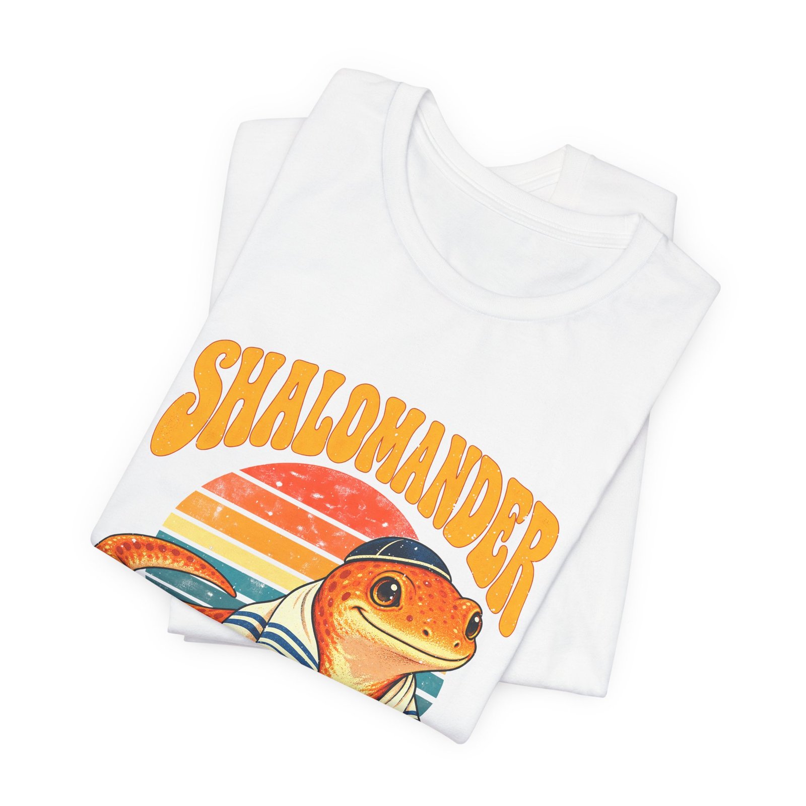 SALAMANDER Orange Spotted Amphibian Illustration - Image 3
