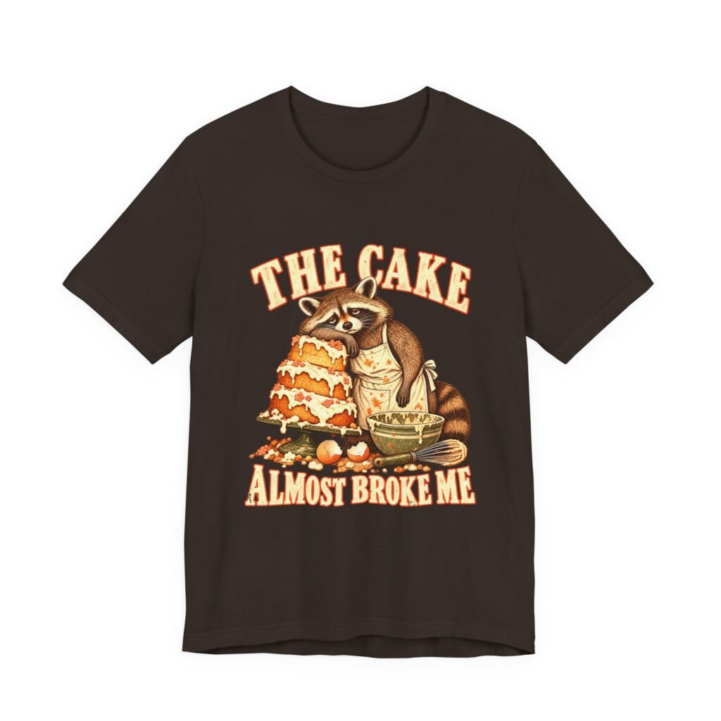 Raccoon Baker Cake Decorating Humor