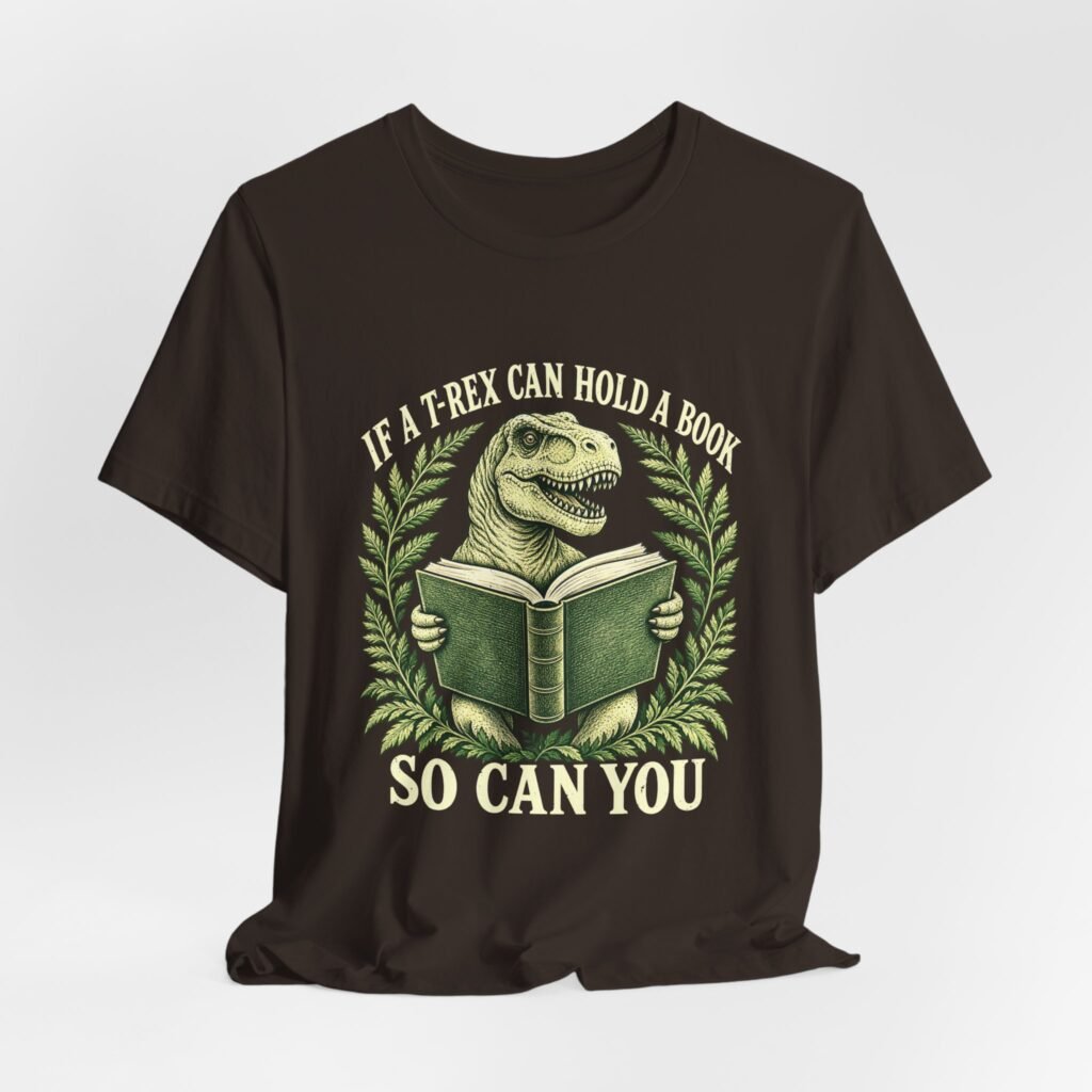 Funny Dinosaur Reading: T Rex Reader Humor