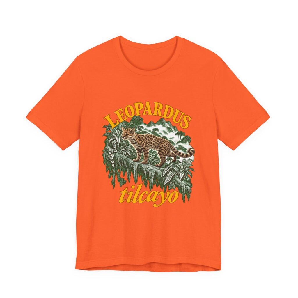 Leopardus Tilcayo Spotted Wild Cat Design