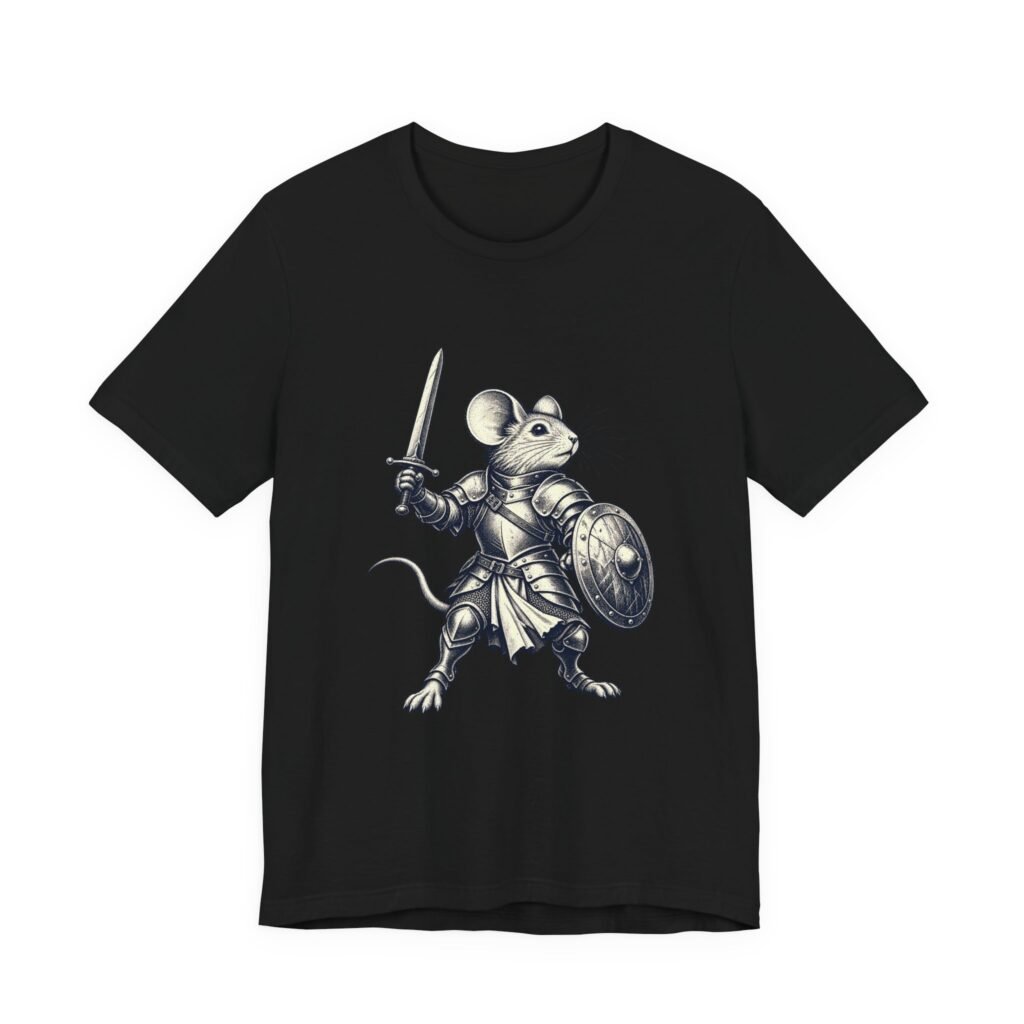 Medieval Mouse Knight Fantasy Design