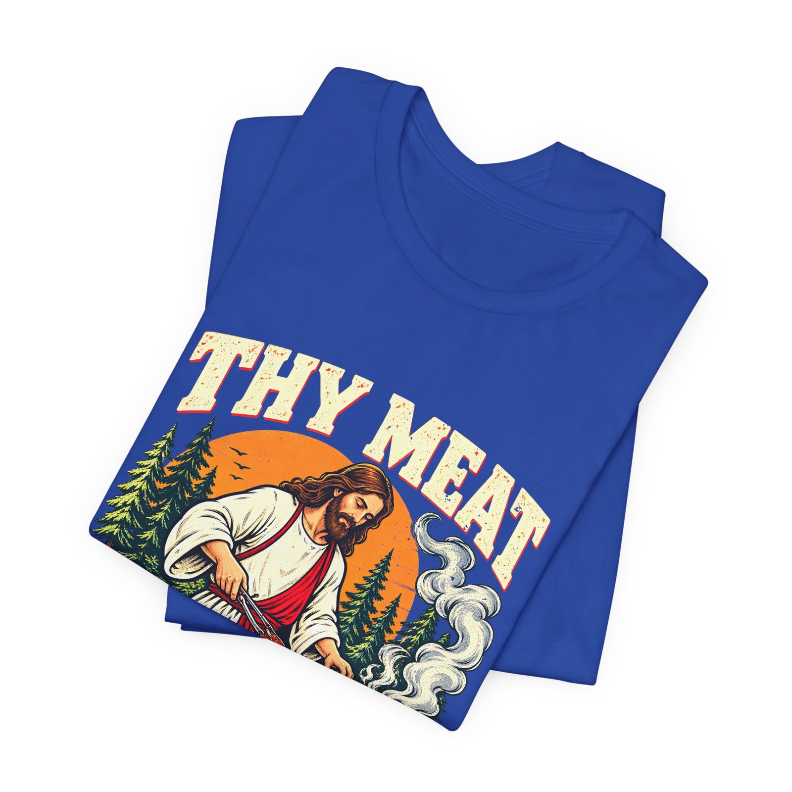 Thy Meat Be Done Jesus Grilling Pun - Image 19