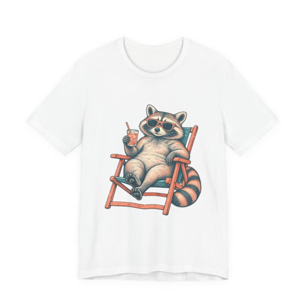 Raccoon Ice Latte Relaxation