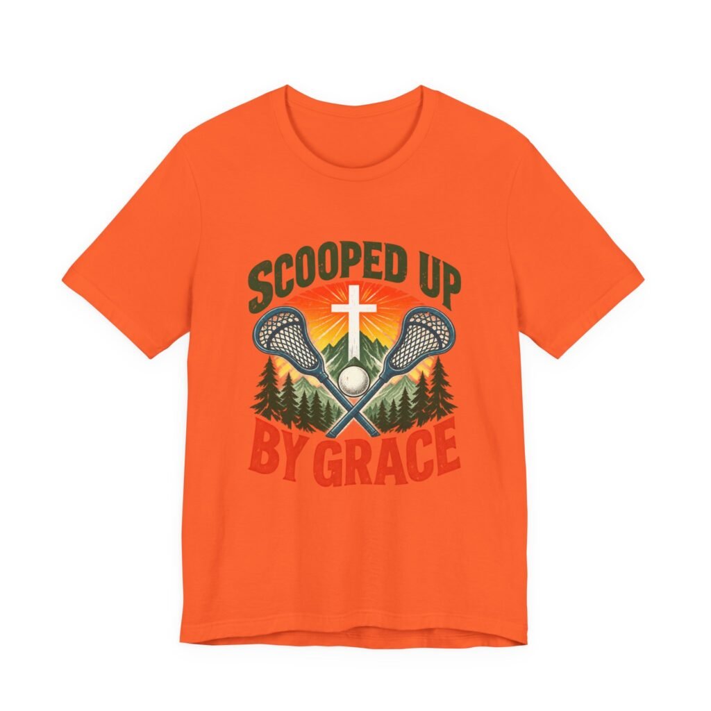 Scooped Up by Grace Lacrosse and Christian Faith Design