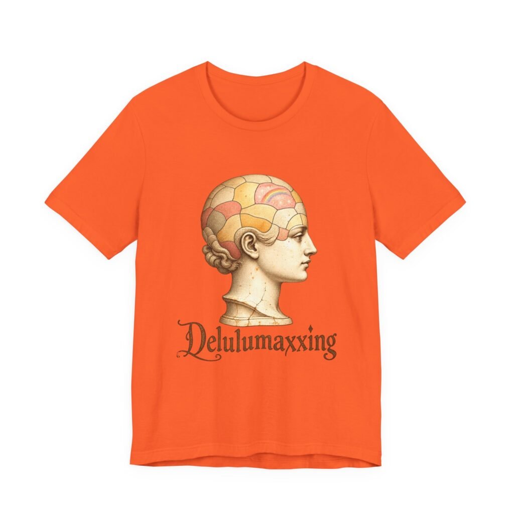 Delulumaxxing Brain Rot Humor Design