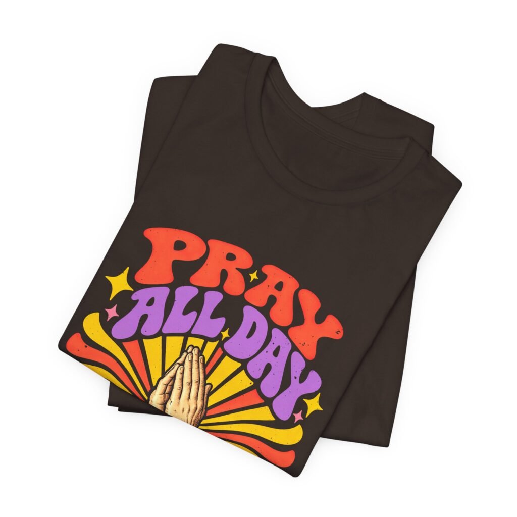 Pray All Blessed Day Worry Away Prayer Design