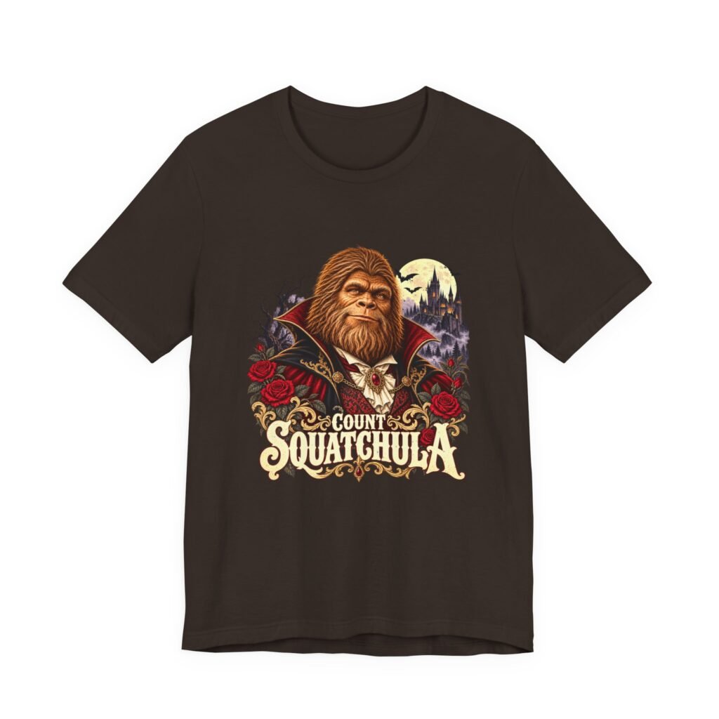 Count Squatchula Halloween Bigfoot Folklore