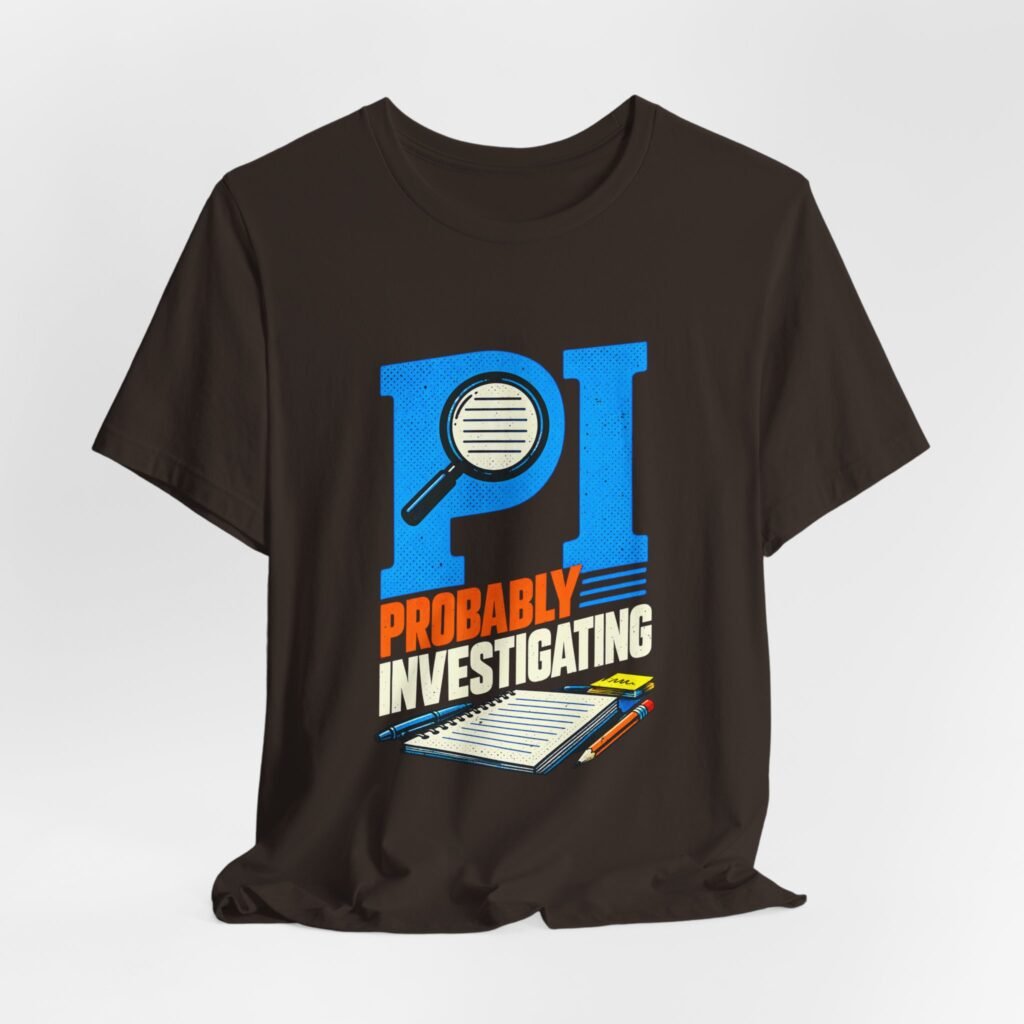 Probably Investigating Private Investigator Graphic Tee