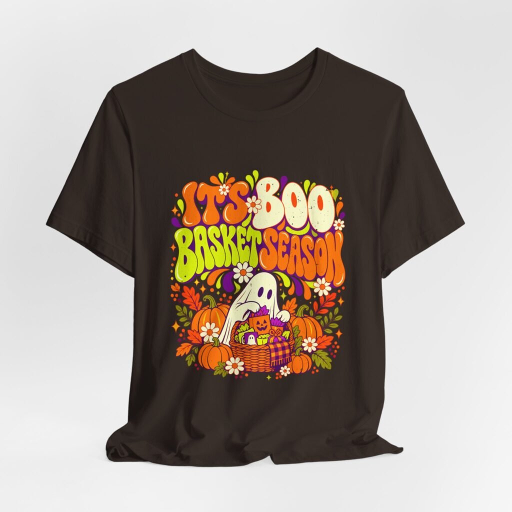 Boo Basket Season With a Sheet Ghost for Halloween