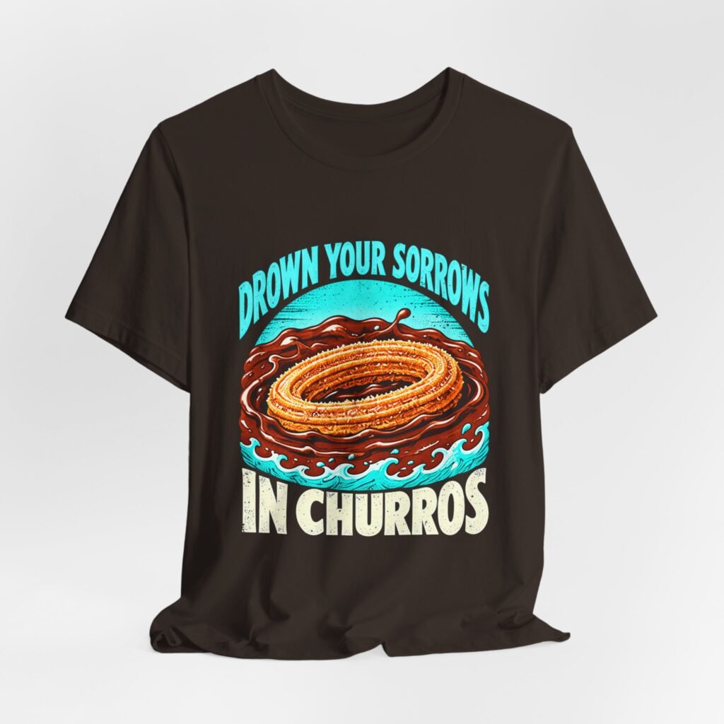 Drown Your Sorrows in Churros Food Pun