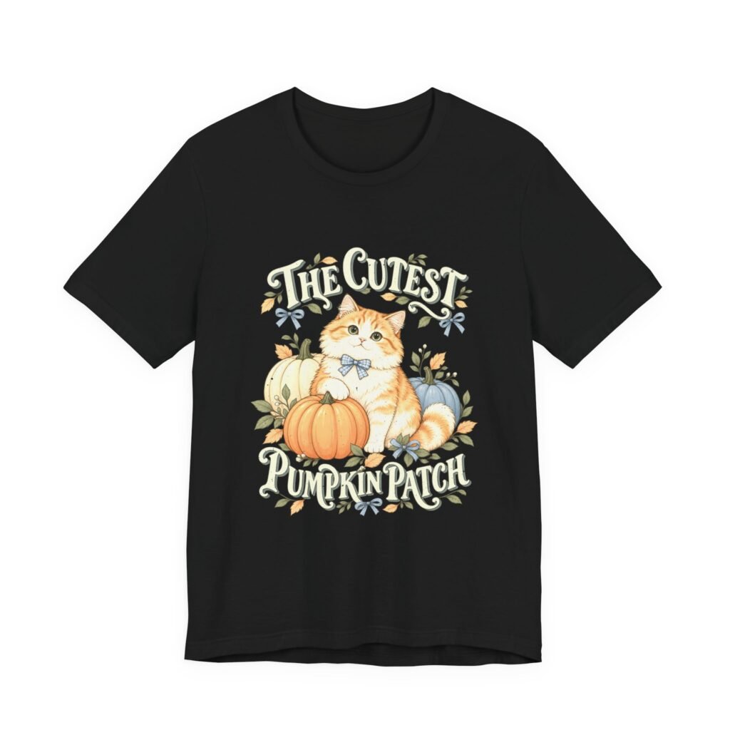 The Cutest Pumpkin Patch Kitten Autumn Design