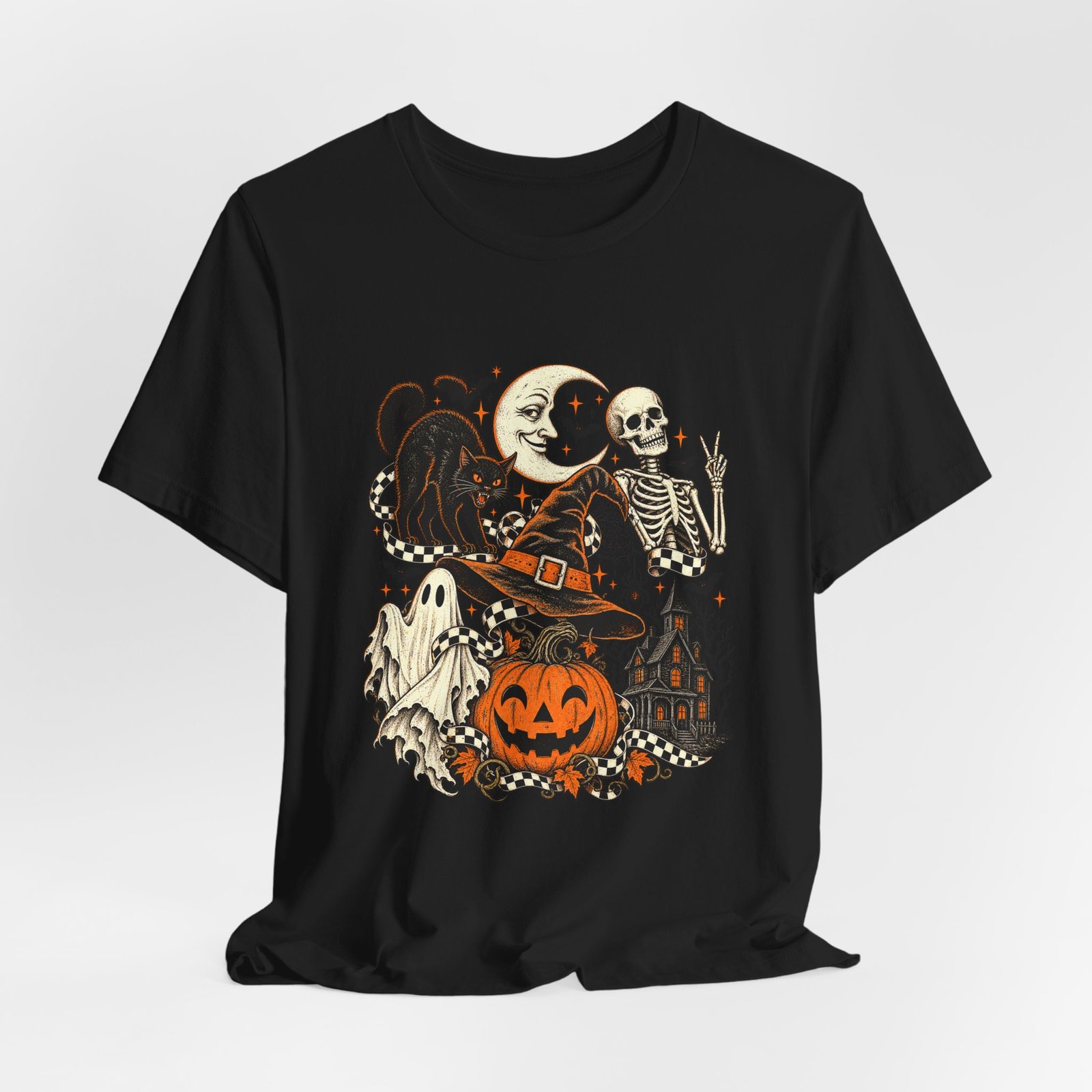 Playful Halloween and Skeleton Scene - Image 8