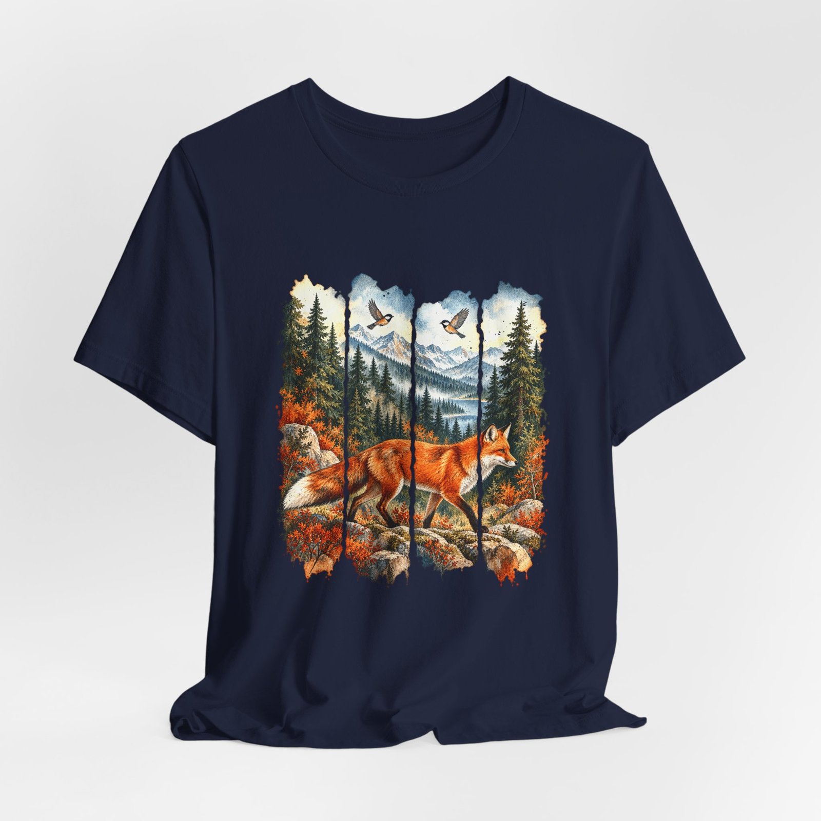 Autumn Fox in a Mountain Forest - Image 24