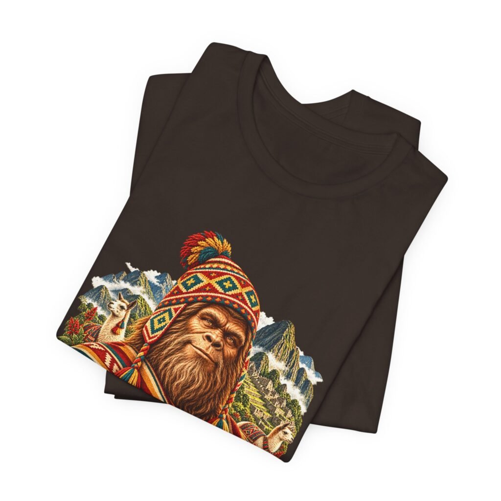 Squatchu Picchu Bigfoot Andean Travel Pun