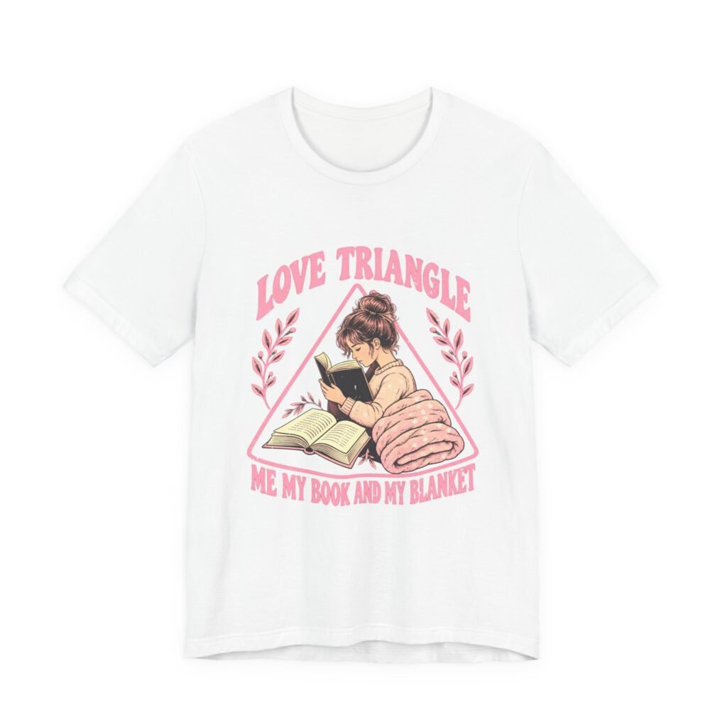 Love Triangle Romance Reading Design