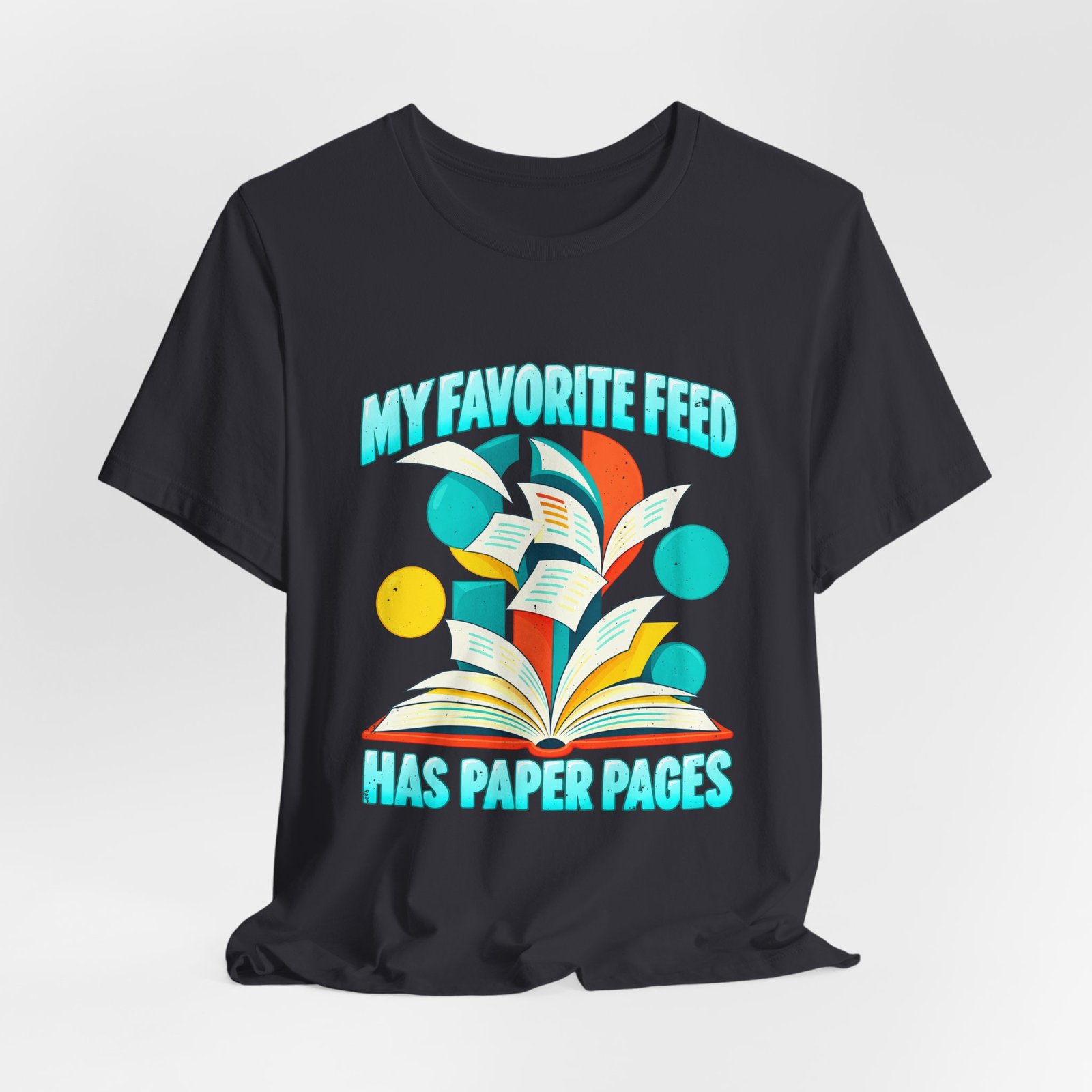 Analog Revival Paper Pages Reading Humor - Image 12