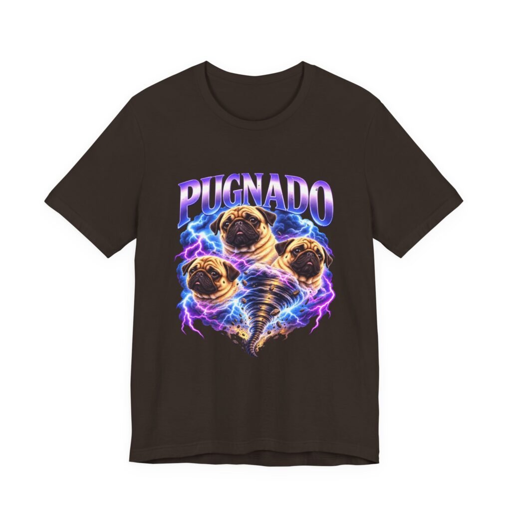 Pugnado Pug Tornado Pun Design