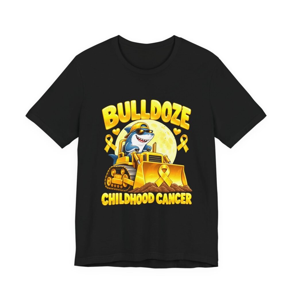 Bulldoze Childhood Cancer Shark Awareness