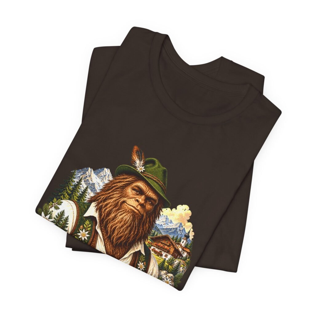 Herr Squatch Bigfoot Mountain Folklore Humor