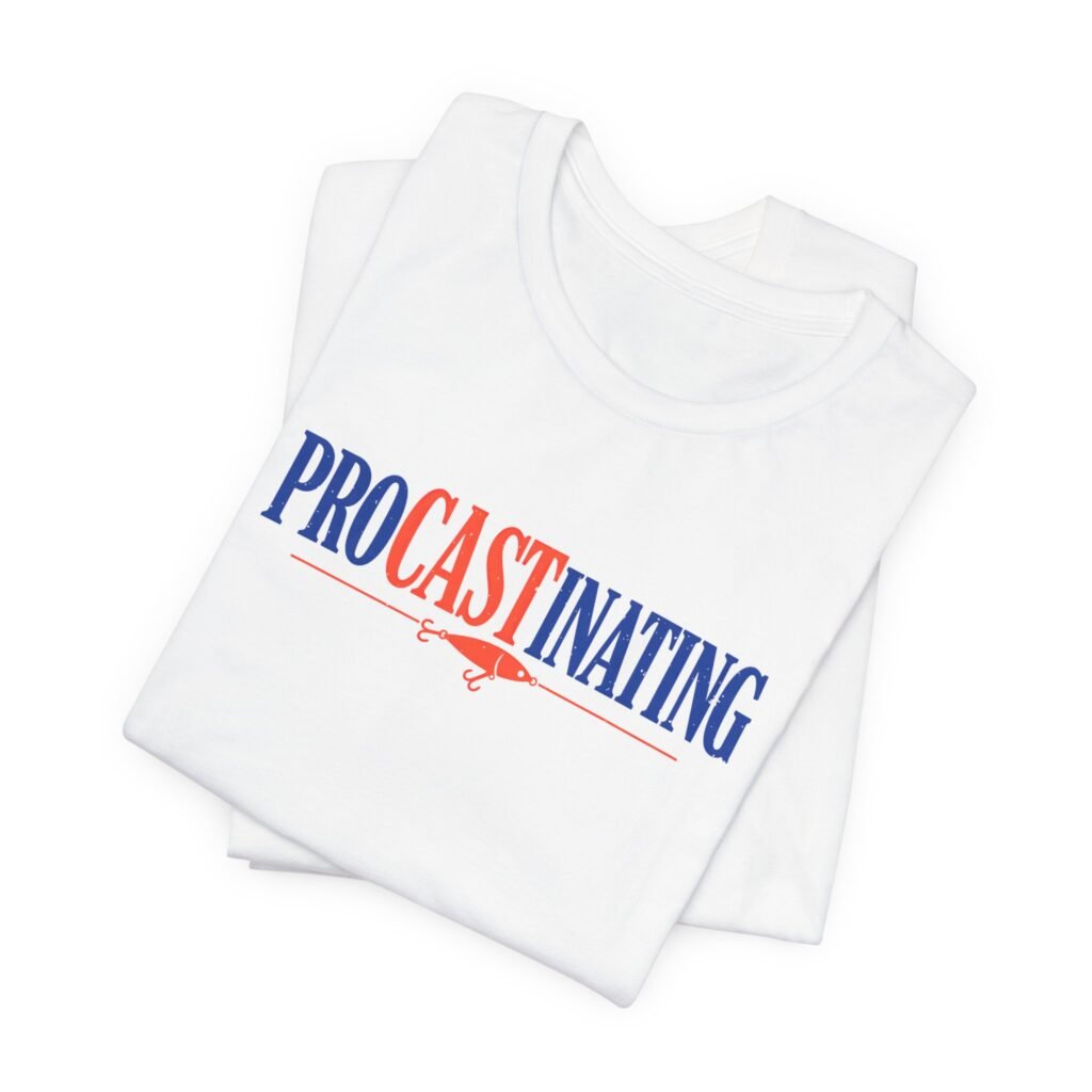 Procastinating Fishing Wordplay