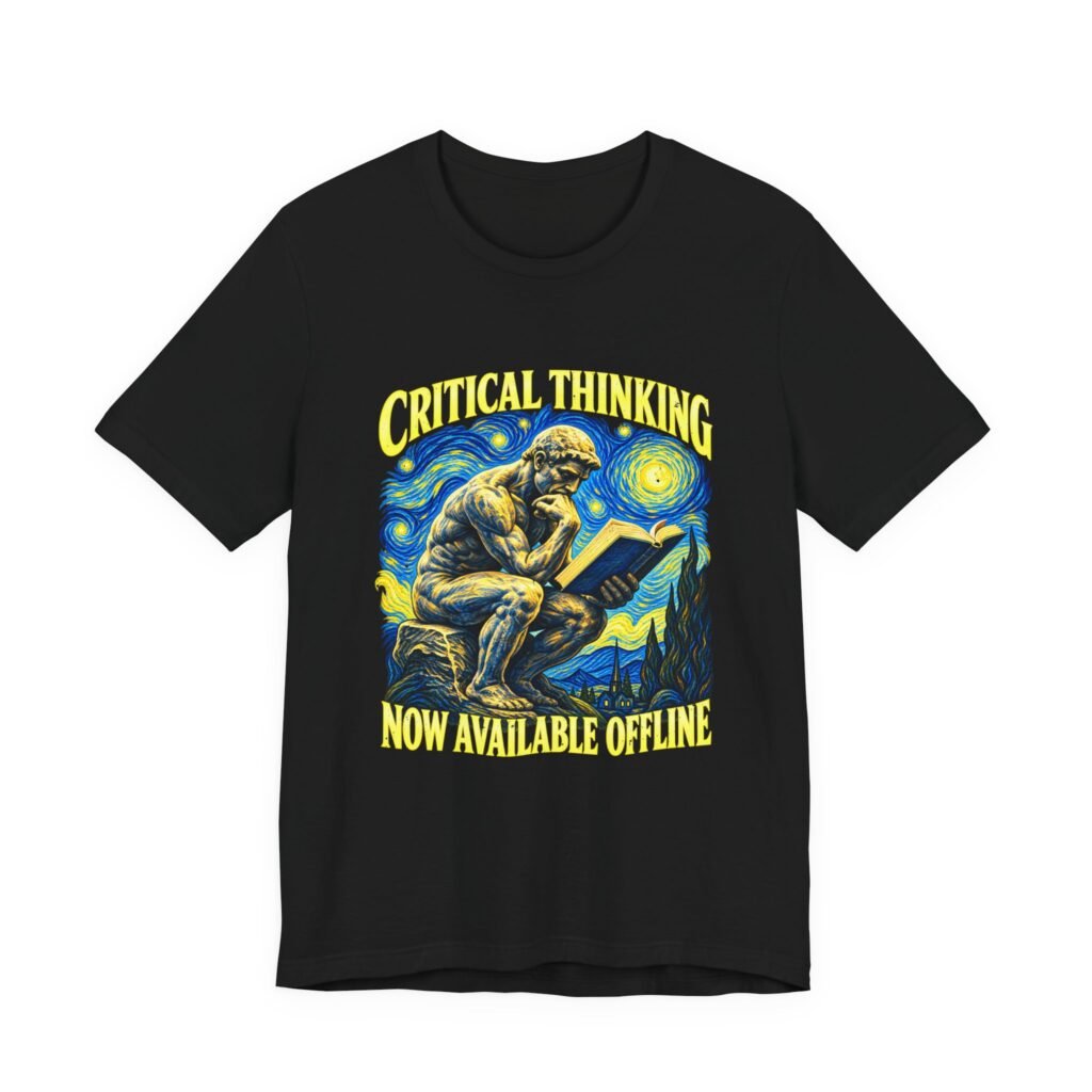 Analog Revival Critical Thinking Offline Reading Humor