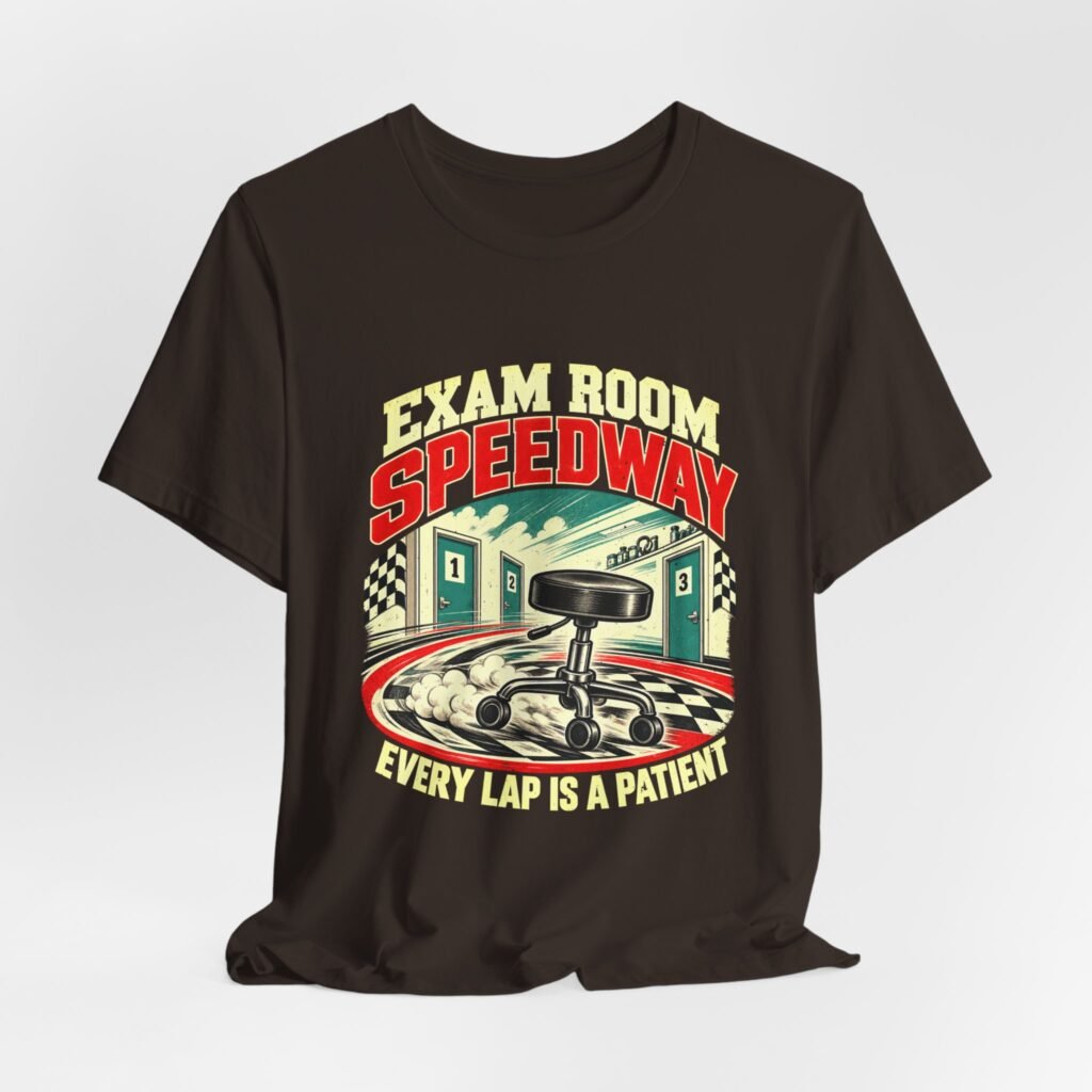 Every Lap Is a Patient — Exam Room Speedway