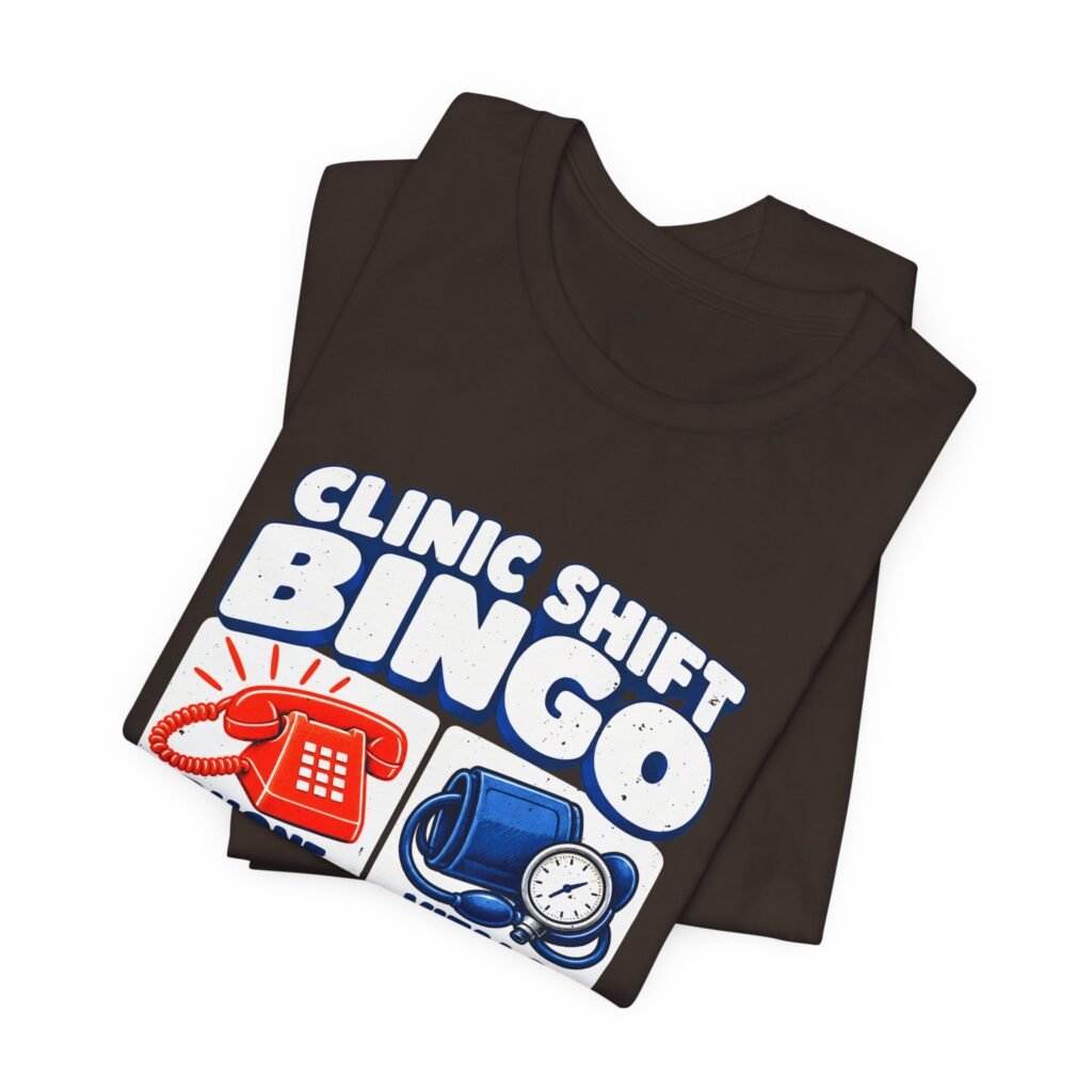 Clinic Shift Bingo for Healthcare Workers