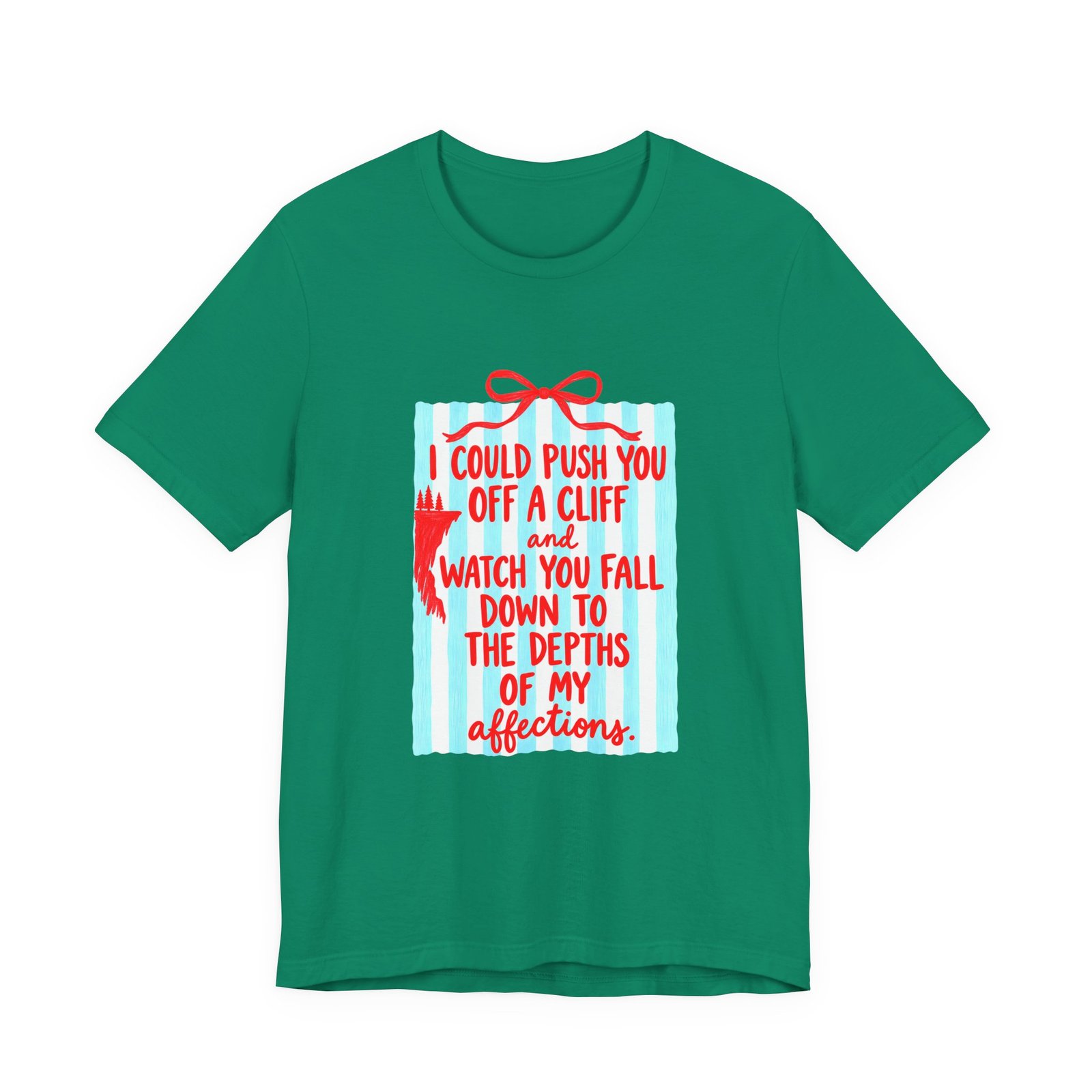 Sarcastic Cliff Romance Illustration - Image 25