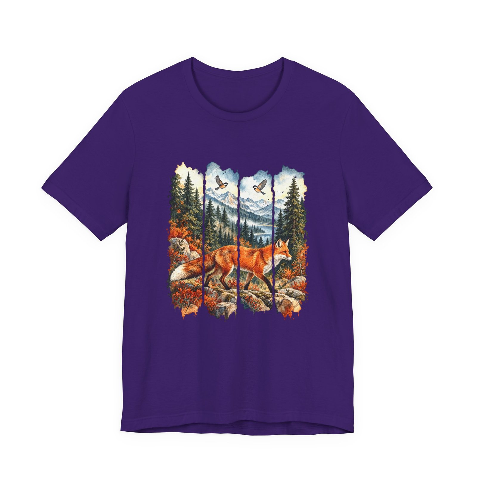 Autumn Fox in a Mountain Forest - Image 25