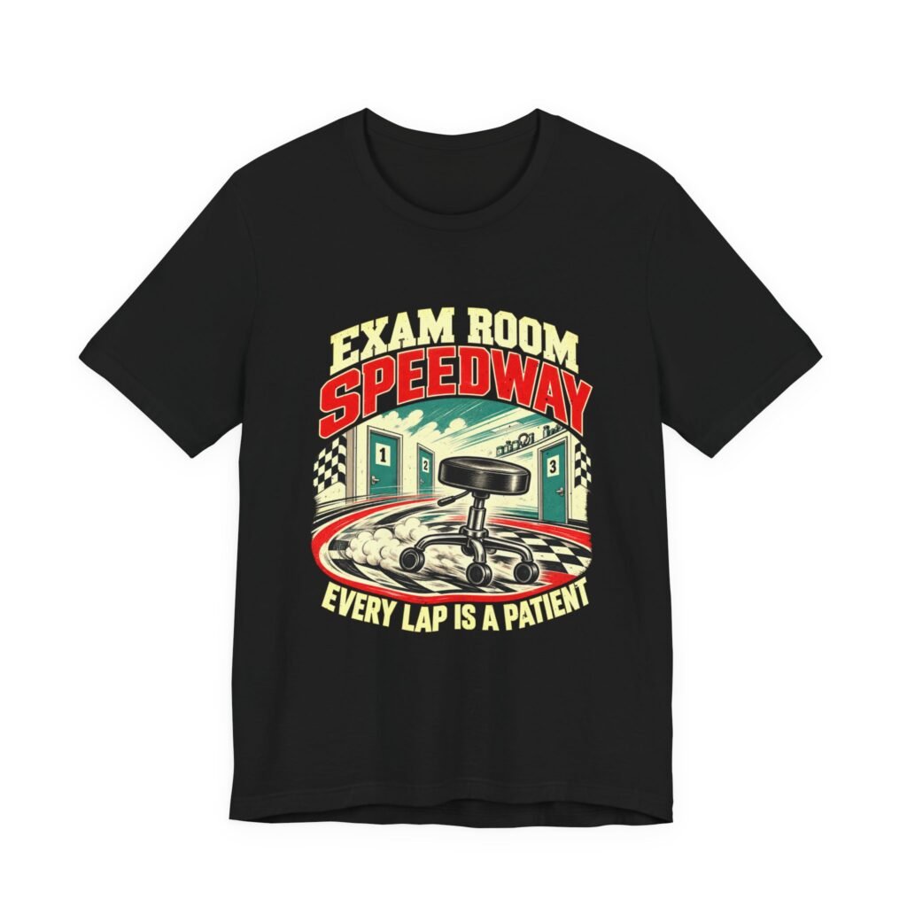Every Lap Is a Patient — Exam Room Speedway