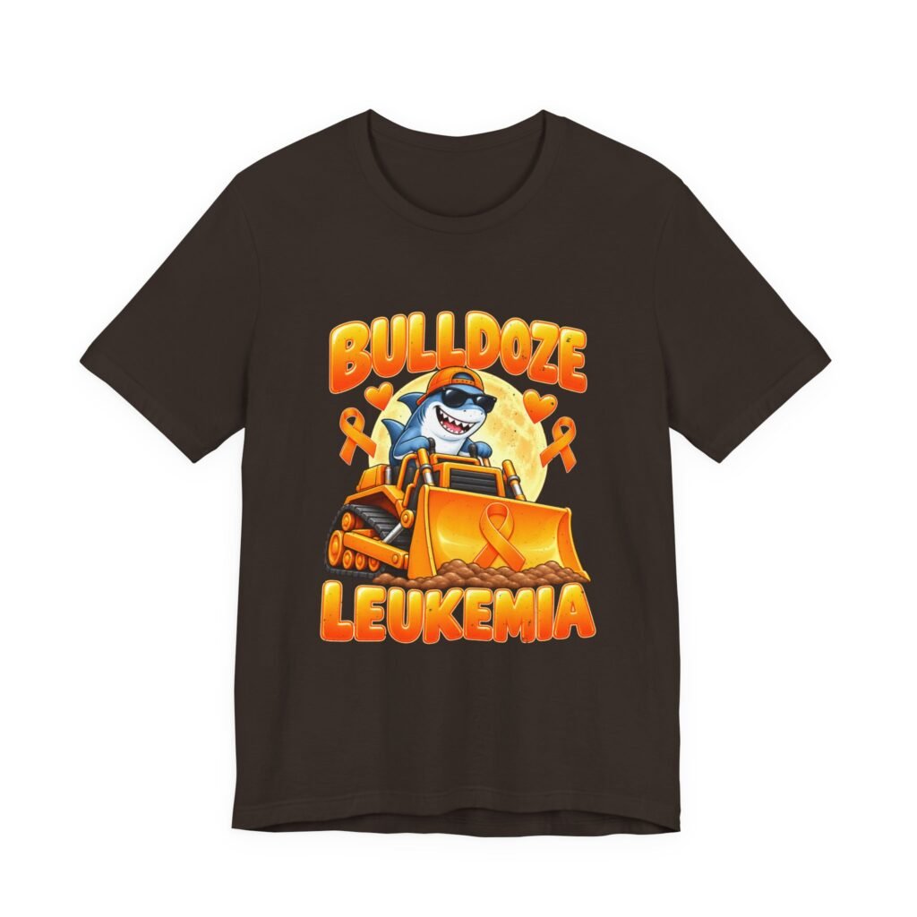 Bull Doze Leukemia Shark Awareness Design