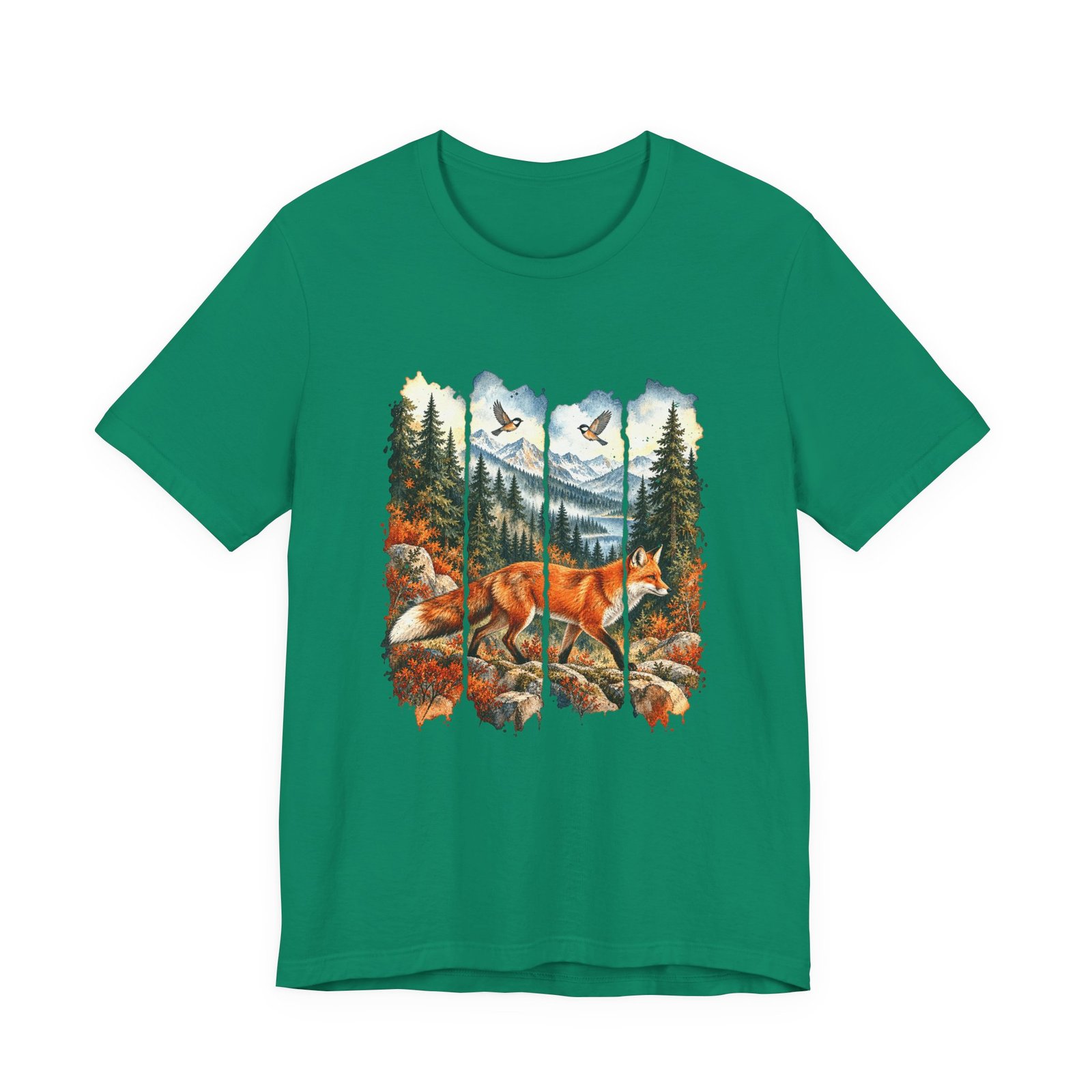 Autumn Fox in a Mountain Forest - Image 13