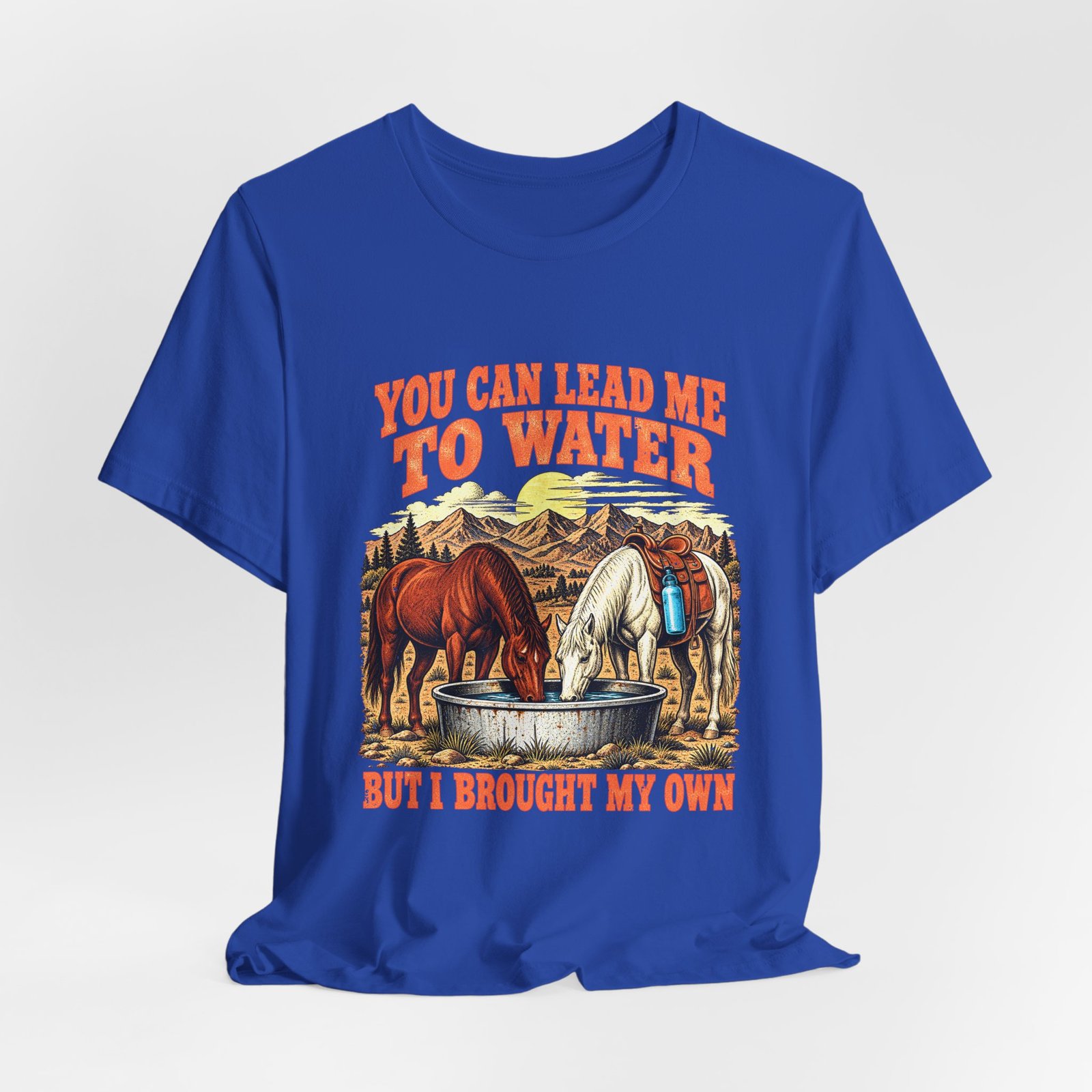 Horses Their with Own and Water Hydration Humor - Image 20