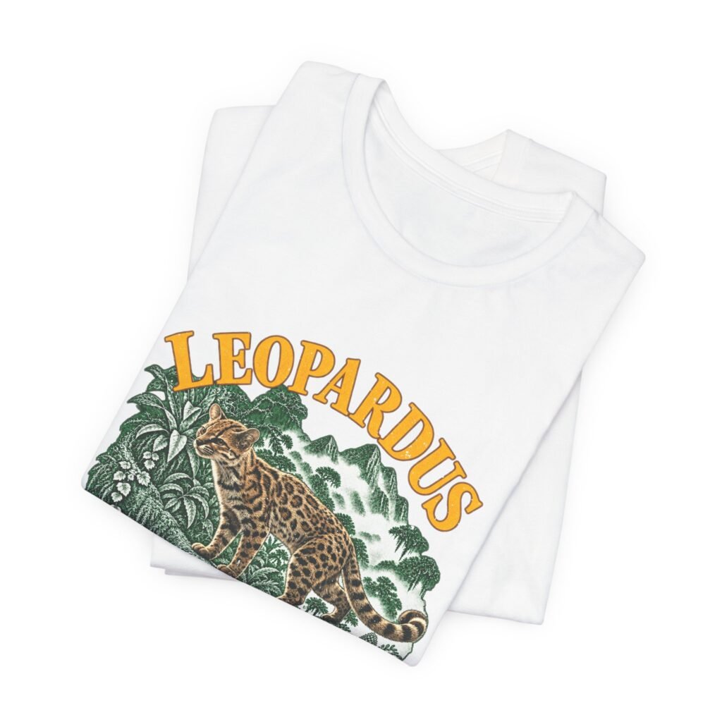 Leopardus Tilcayo Spotted Wild Cat Design