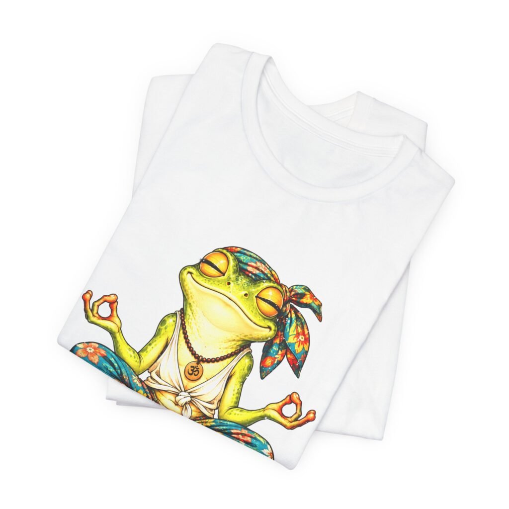 Meditating Frog Yoga Design