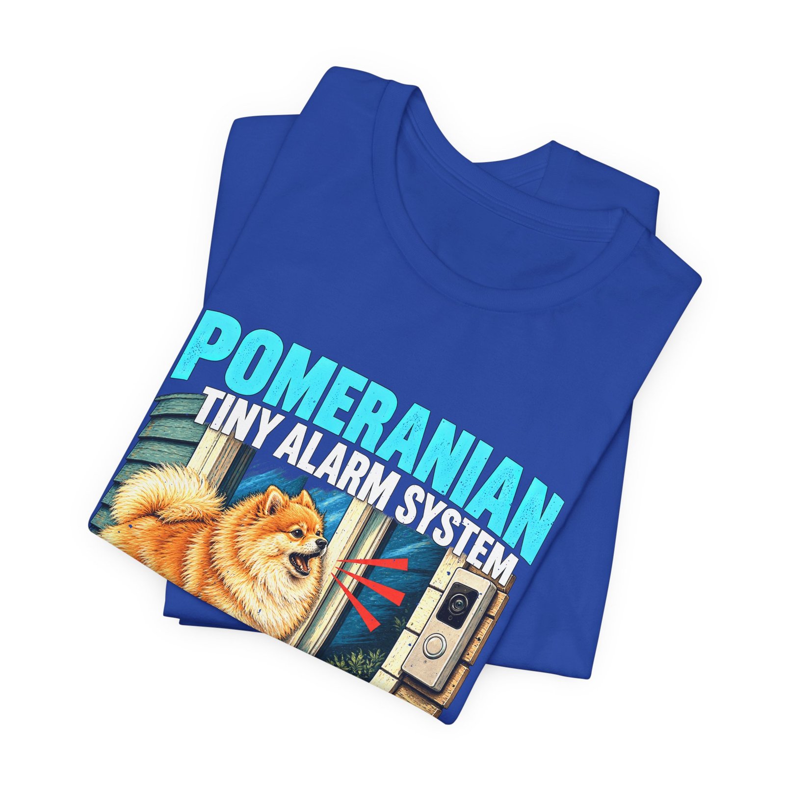 Pomeranian Tiny Alarm System Doorbell Humor - Image 19